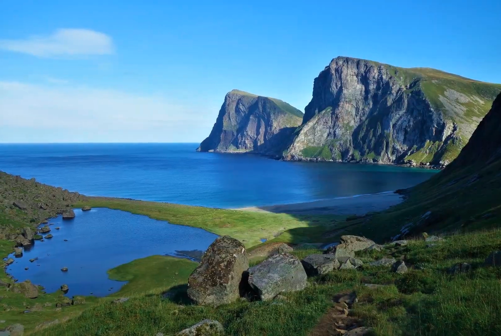 挪威美景中的天堂 地球上最美丽的国家之一 去了就不想回来