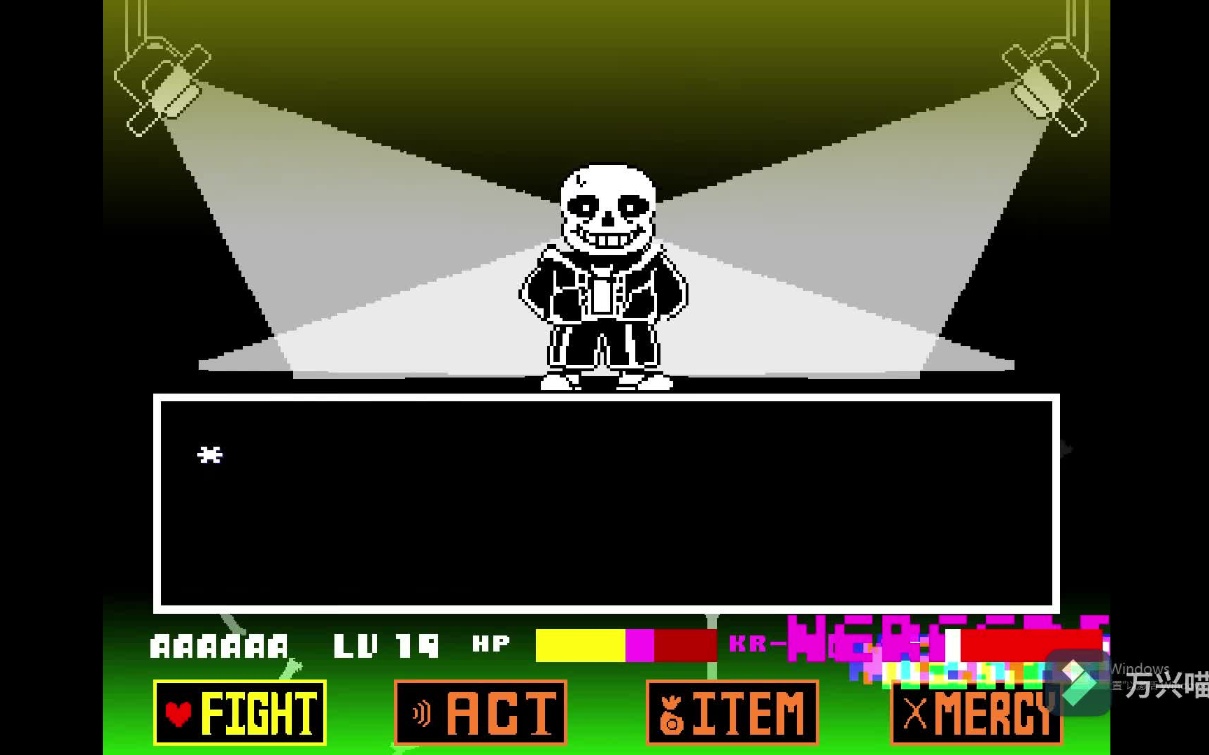 rtf做的sans审判战一阶段无药二阶段1药通关(简单模式)_哔哩哔哩 (゜