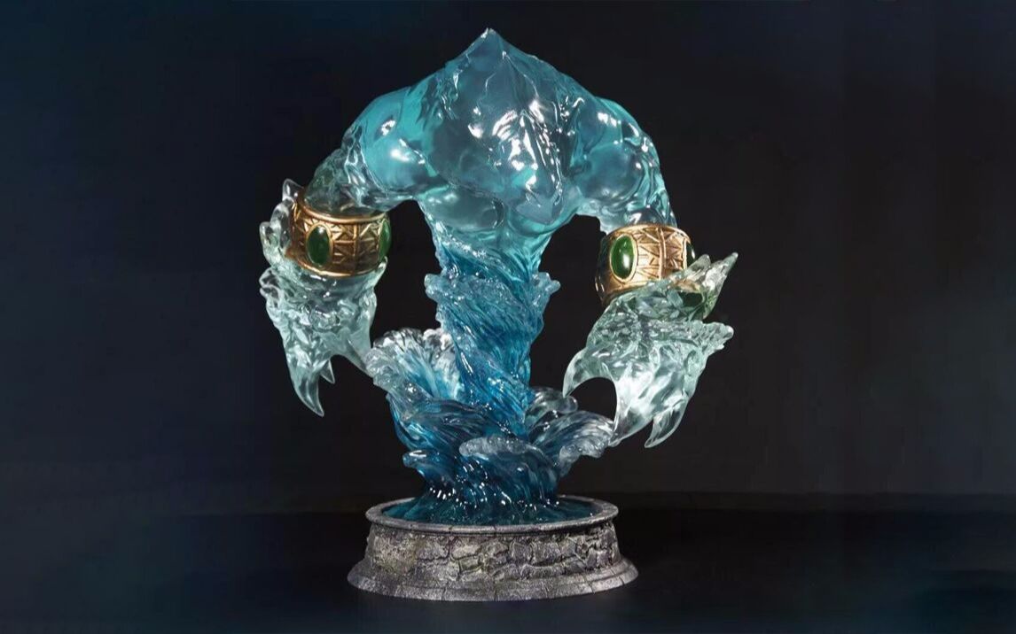 揭秘万元手办水元素雕塑诞生全过程