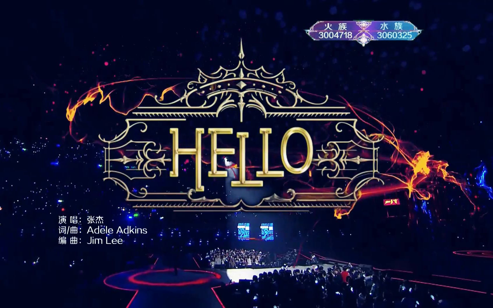 [图]【华语LIVE王】张杰跨年晚会神级翻唱Adele名曲《Hello》超清1080P纯享版（珍藏）