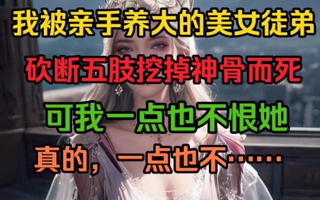 我被亲手养大的美女徒弟砍断五肢挖掉神骨而死,可我一点也不恨她,真的,一点也不……哔哩哔哩bilibili