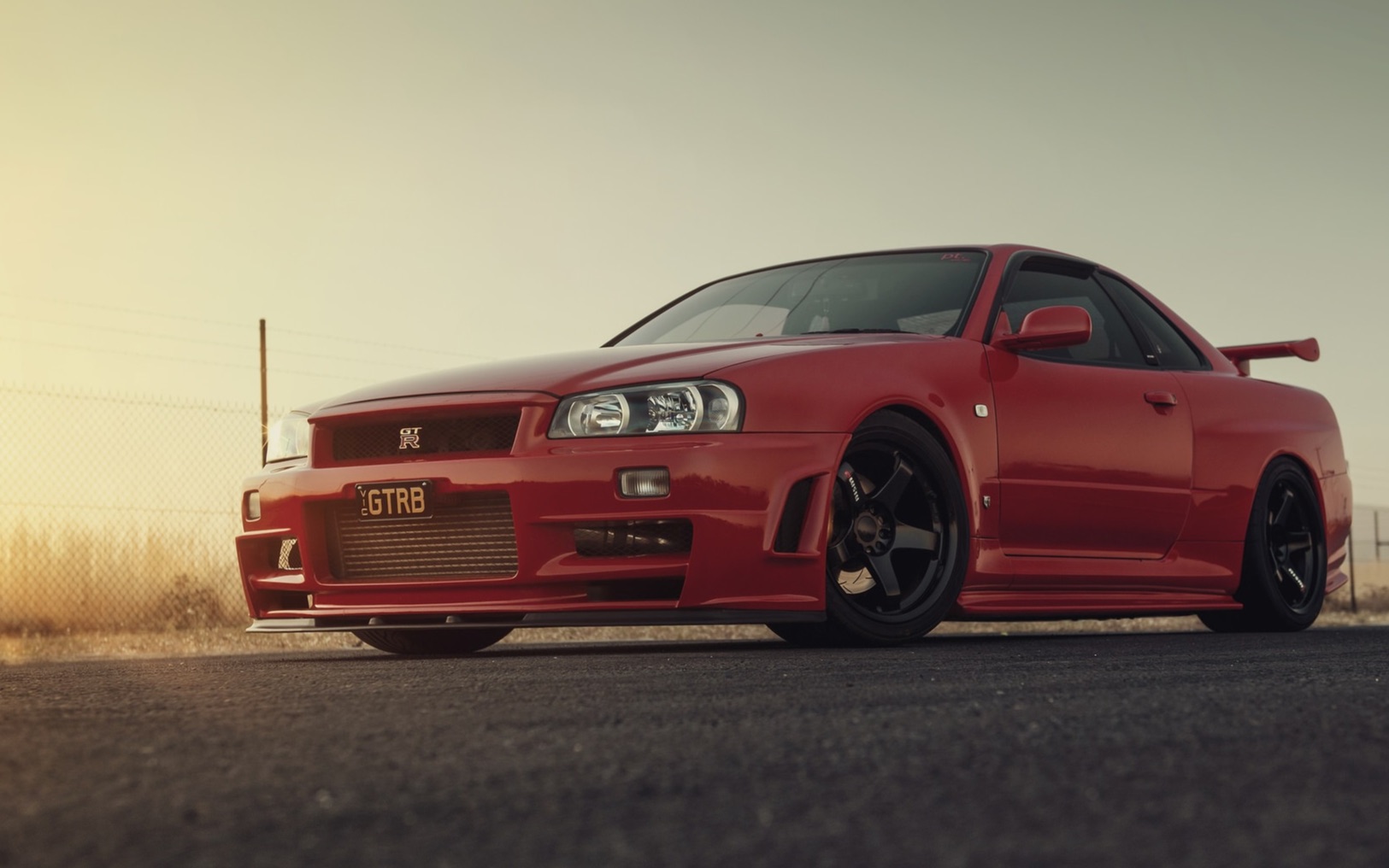 老版本绝对赛车日产天际线gtr r34蓝城跑圈(第一人称回放)_哔哩哔哩