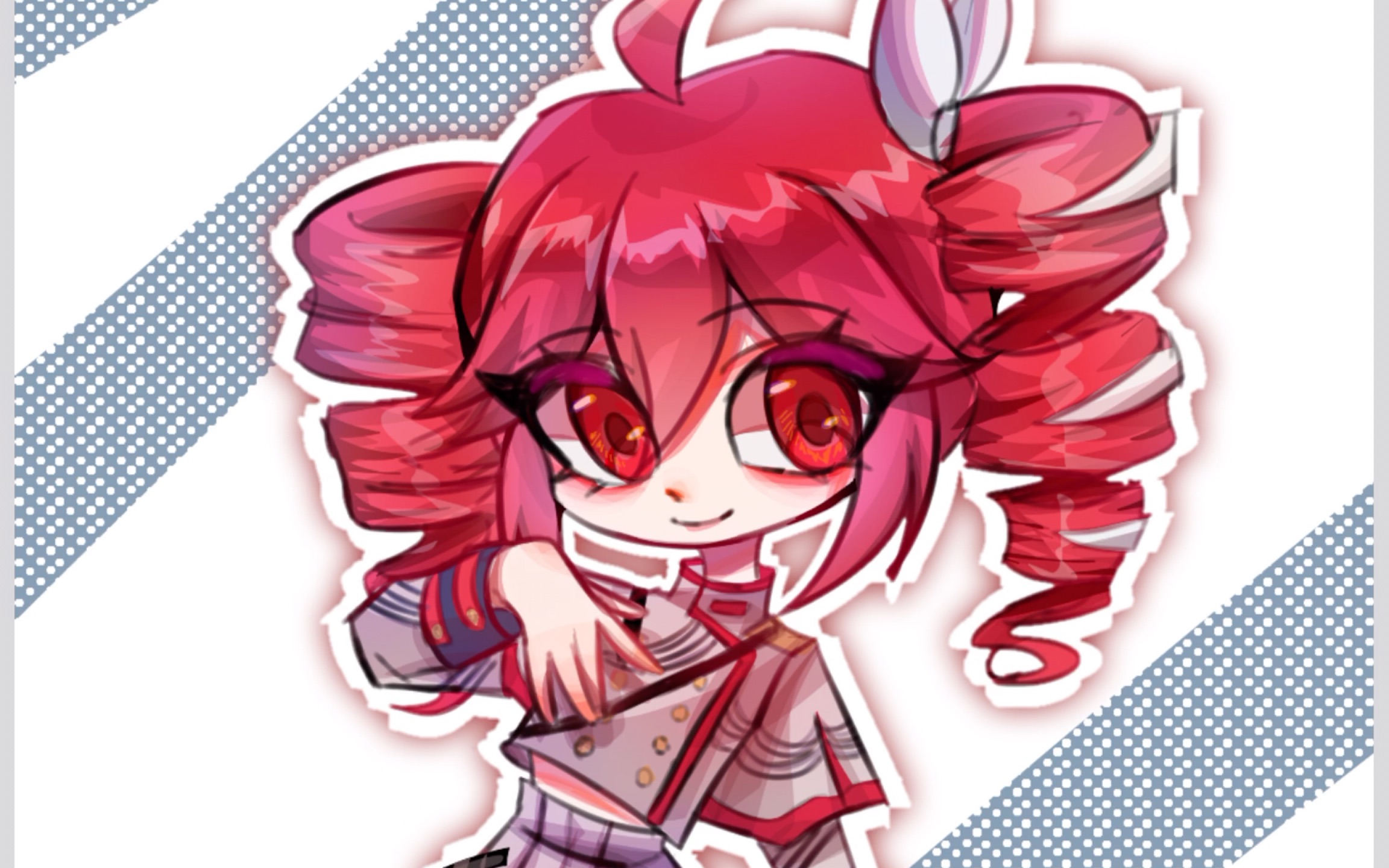 重音teto 绘画过程