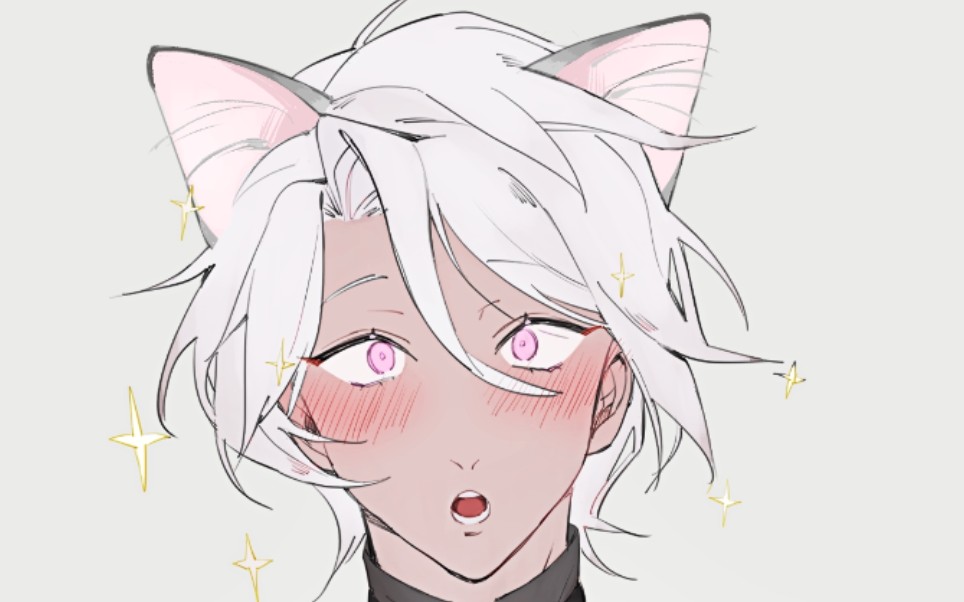 诺艾他脸红的样子真的好涩66