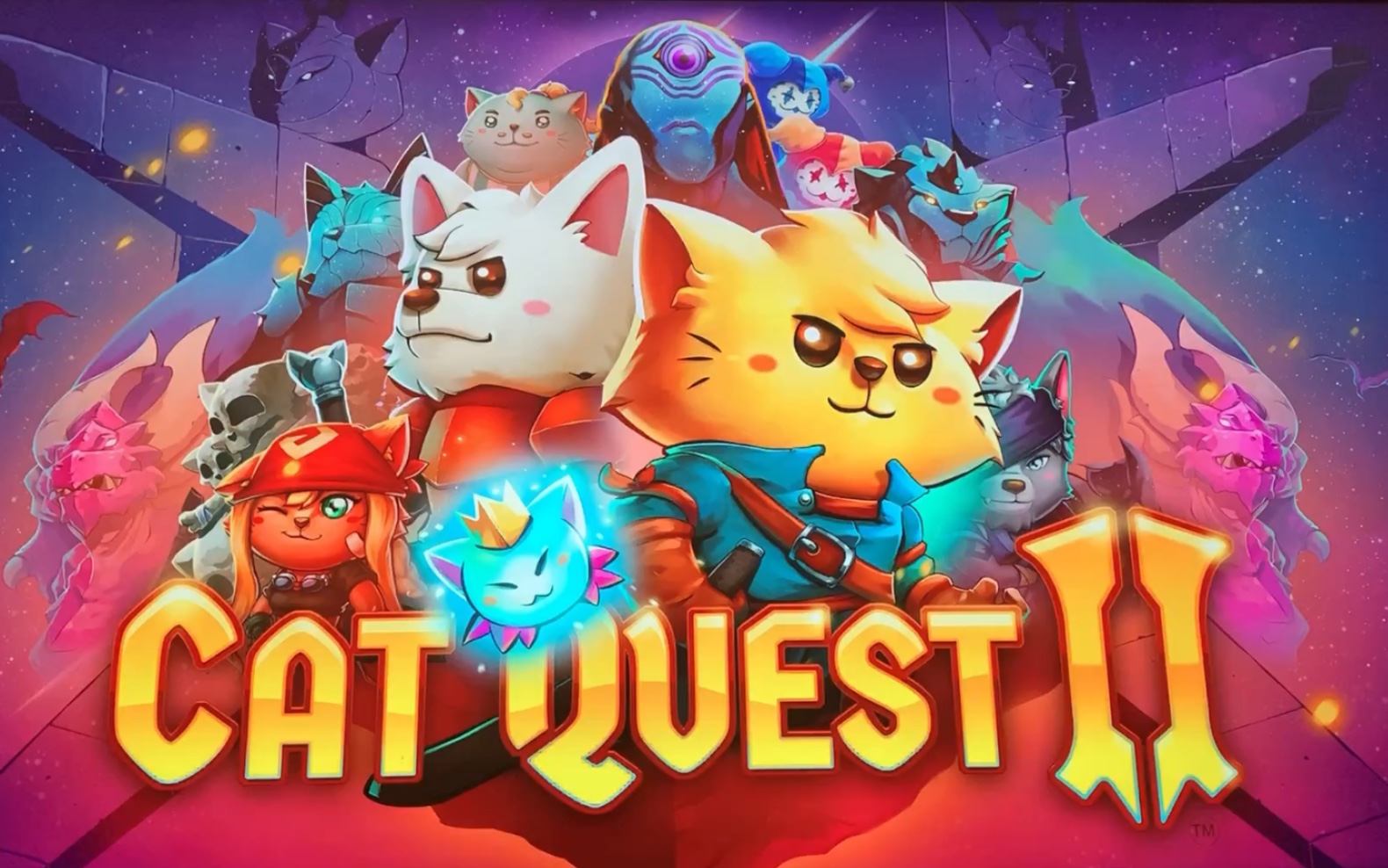 [图]双人休闲向，猫咪斗恶龙2 cat quest 2-switch 【耍游戏】