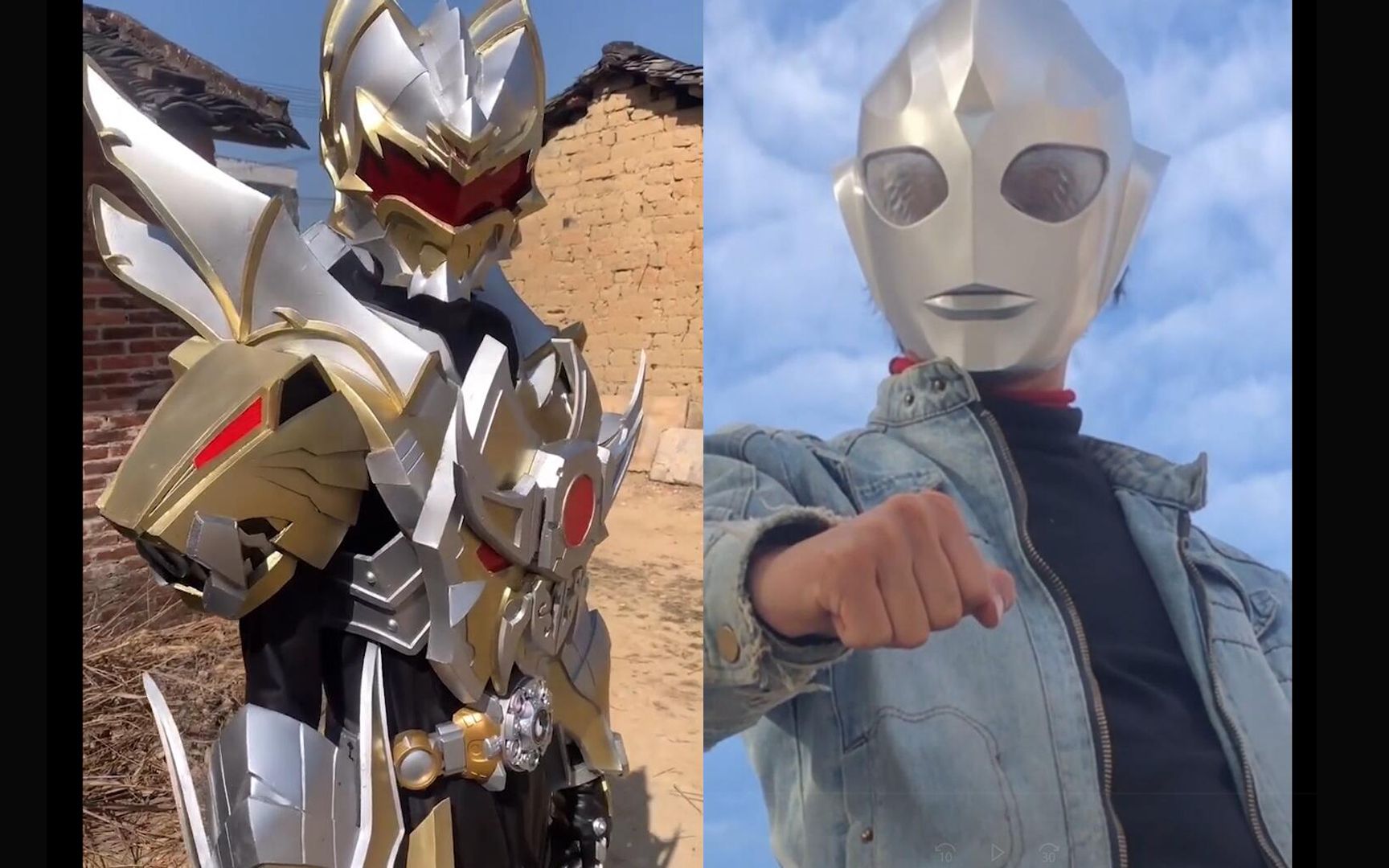 土味社团23铠甲勇士帝皇侠对阵迪迦这也太热血了嘟嘟妹好久不见