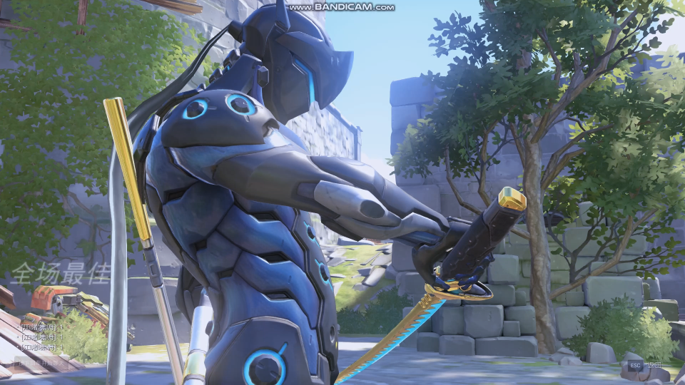 【守望先锋】顶尖源氏碳素黑超燃集锦