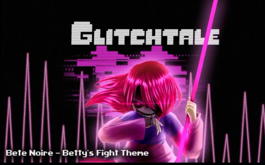 [图]undertale au glitchtale 音乐 《Betty's fight theme》