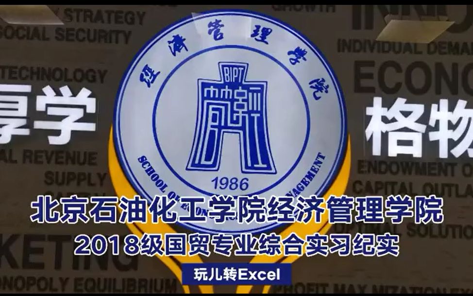 玩儿转Excel 北京石化职场实习前培训 Excel实战技巧 Excel数据分析必备技能哔哩哔哩bilibili