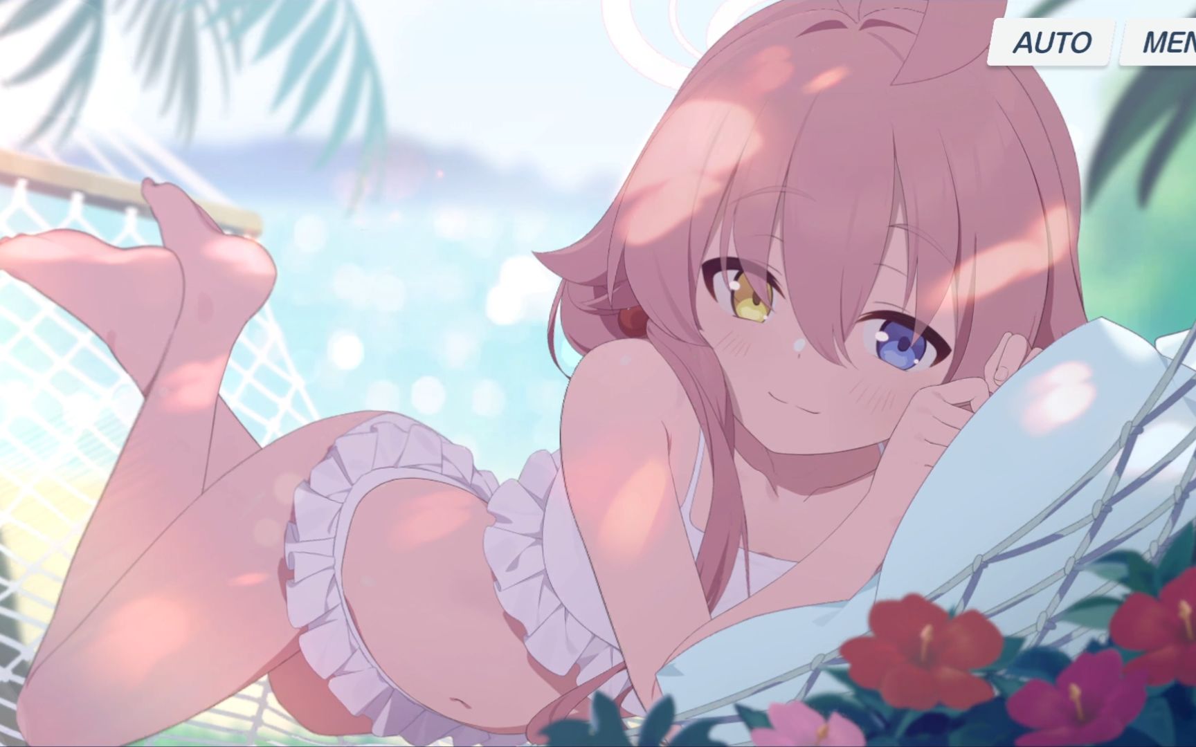 【中文字幕】碧蓝档案日服泳装星野live2d