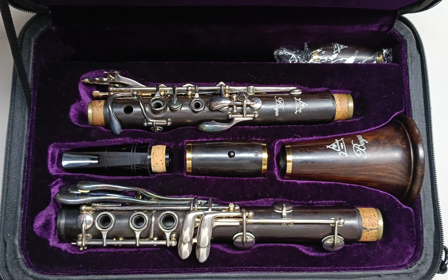 dc博雅单簧管保养时按键变化(乐器维修)