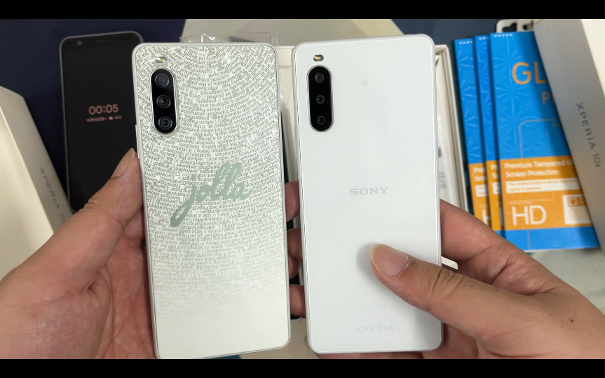索尼xperia10ii白色开箱