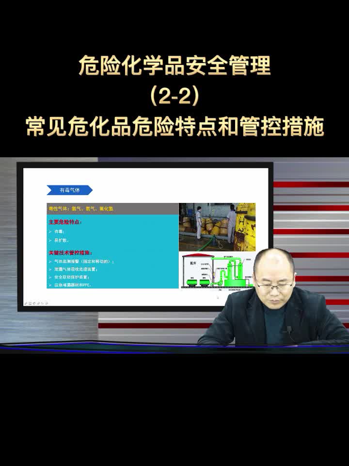 危险化学品安全管理(22)常见危化品危险特点和管控措施竖版哔哩哔哩bilibili