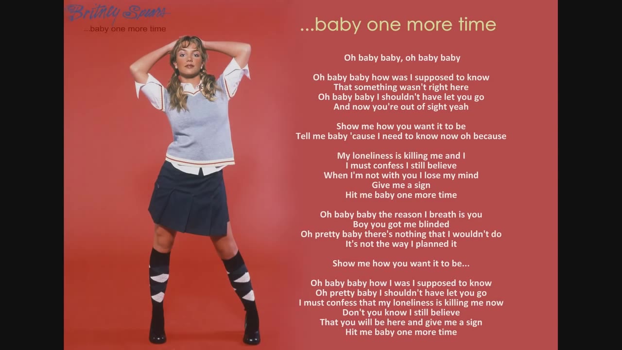 【欧美经典】Britney Spears 布兰妮斯皮尔斯专辑Baby One More Time哔哩哔哩bilibili