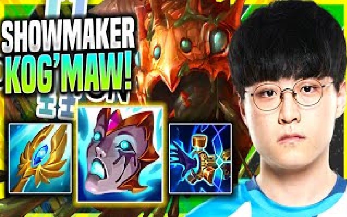 中单大嘴showmaker大嘴vs佐伊showmaker排位rank英雄联盟lol