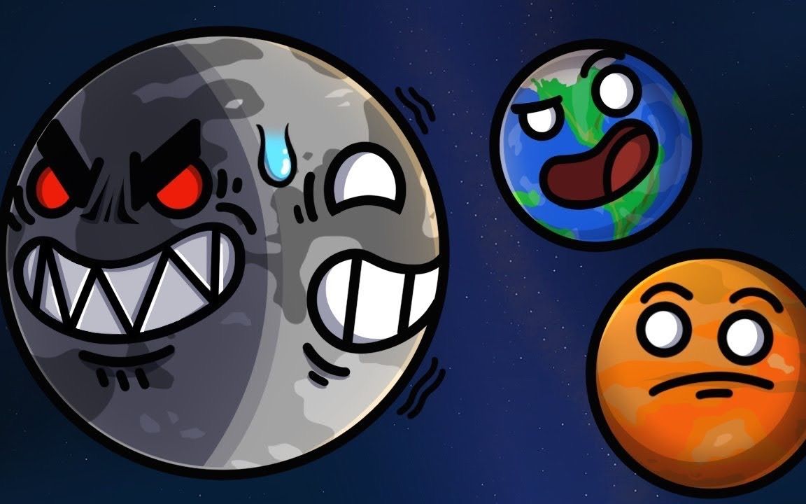 月球也有黑暗面?【太阳系的天体球】