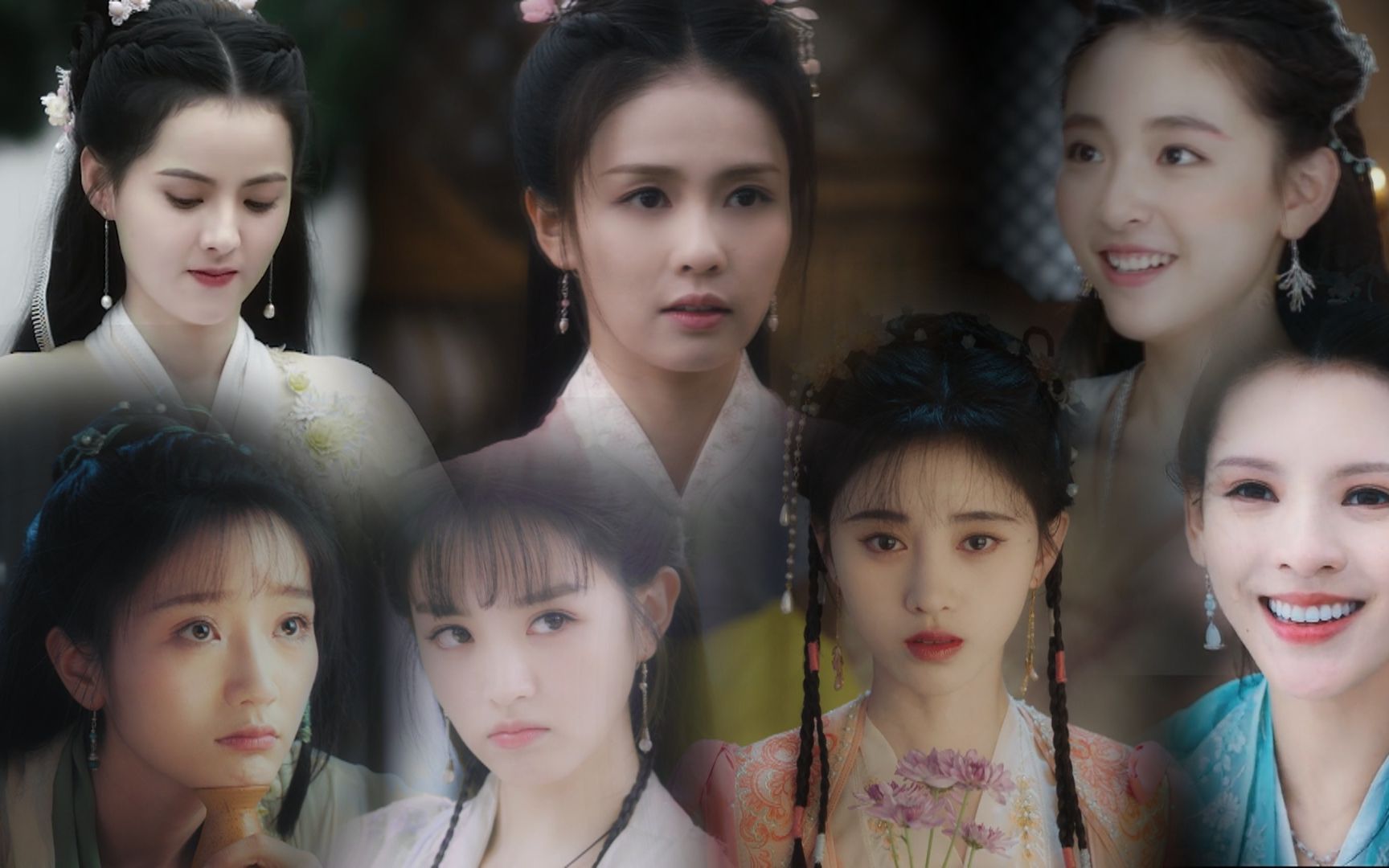【古装女子群像 | 混剪】七人七色醉花荫