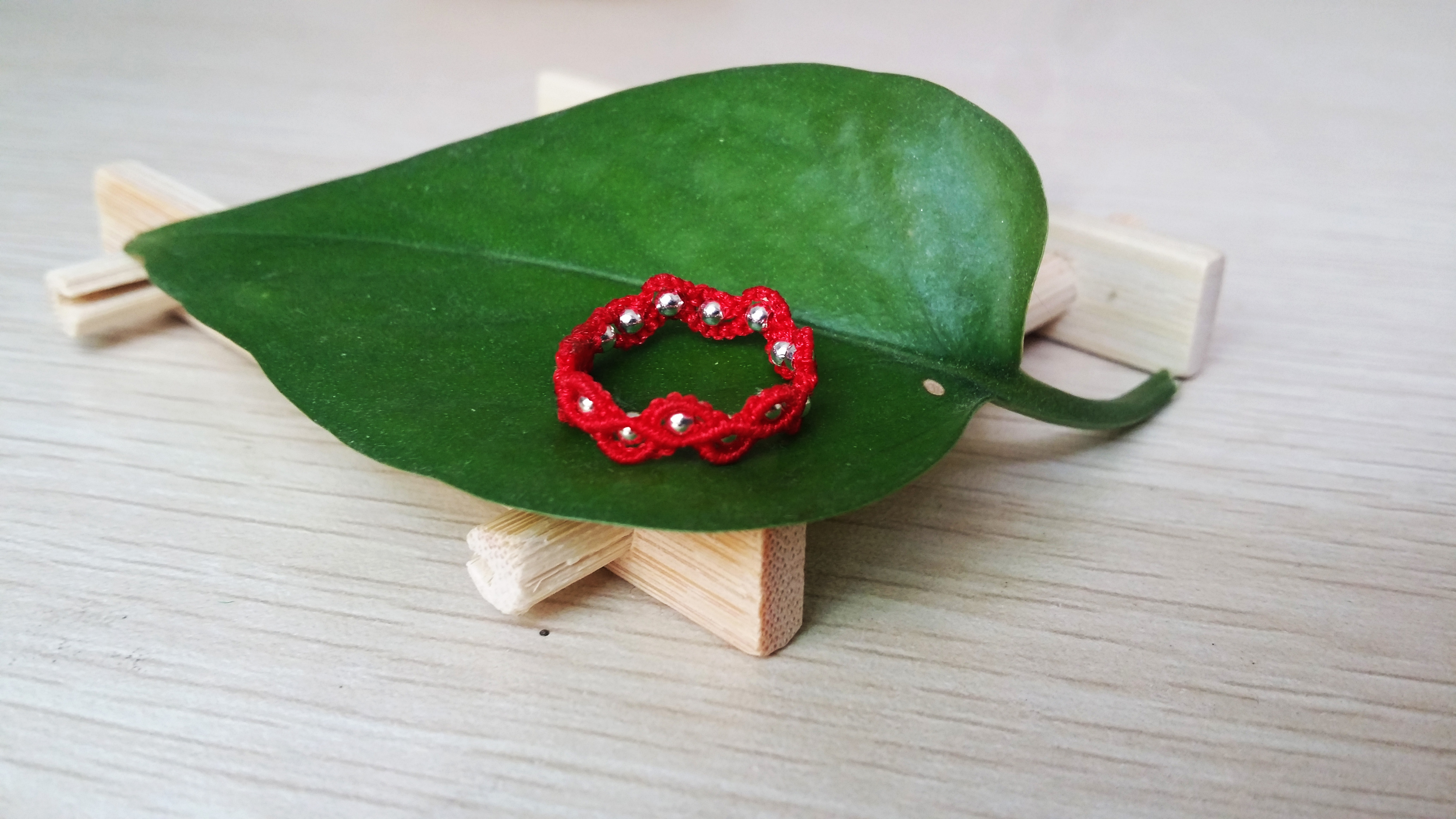 编一个转运波浪戒指来转转运,手工编织戒指教程