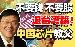 Download Video: 死也要回大陆建芯片厂！十年饮冰，难凉热血【富人榜样04】