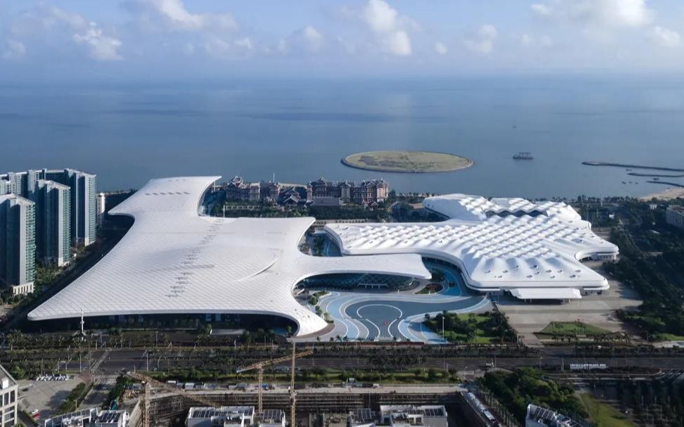 海边腾飞的翅膀 - 海南国际会展中心二期