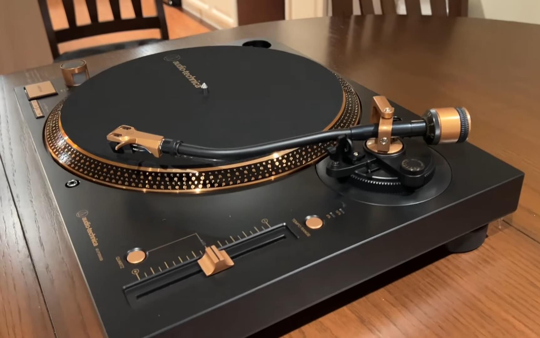 【黑胶唱机】铁三角at-lp120xbt usb - 详细设置和开箱 ~ 平衡唱臂