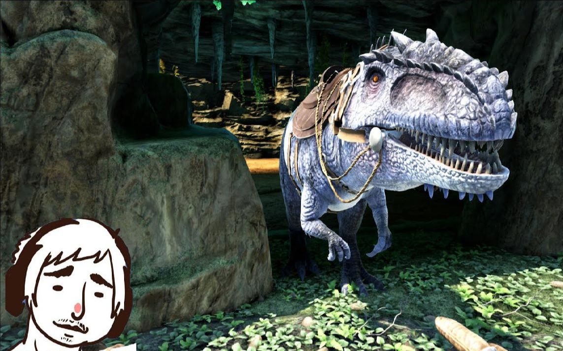 方舟生存进化thecenterep14洞窟冒险老头