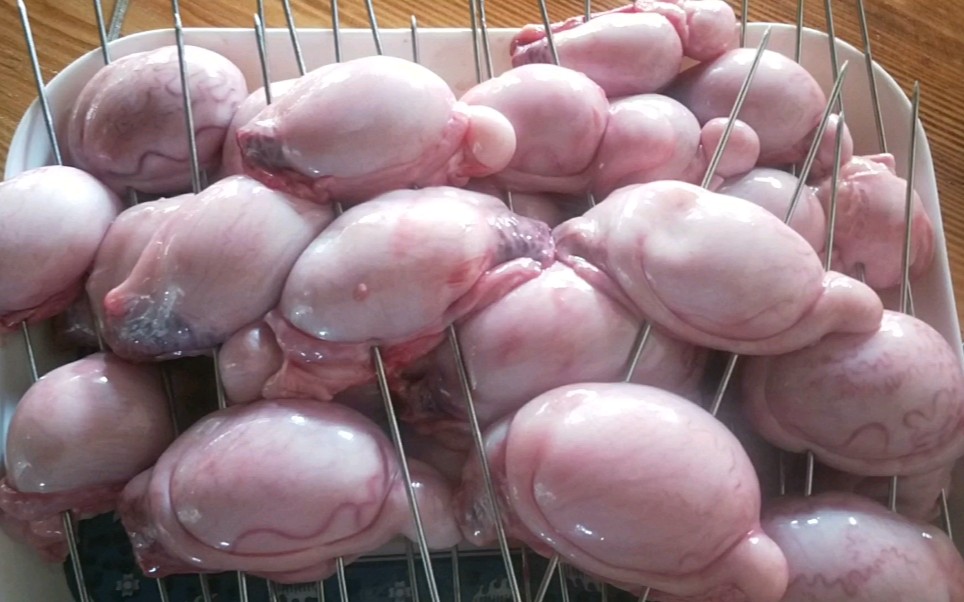 烧烤店的小老板,强忍头痛来处理这些羊白