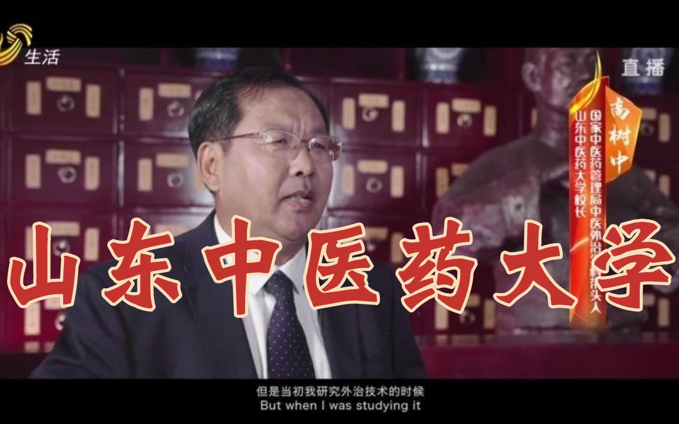 山东卫视《了不起的中医人》报道山东中医药大学校长高树中外治团队事迹哔哩哔哩bilibili