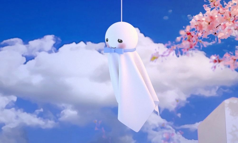 天胥儿同学c4d高级班优秀作品:晴天娃娃