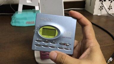 索尼SONY MZ-E50L 50周年纪念版限量MD WALKMAN音乐播放器分享_哔哩哔哩