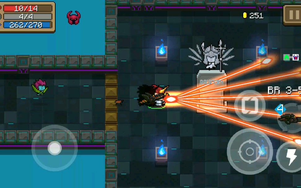 彩虹加特林,3秒内杀一个boos,打试炼之地的最好武器(个人认为)