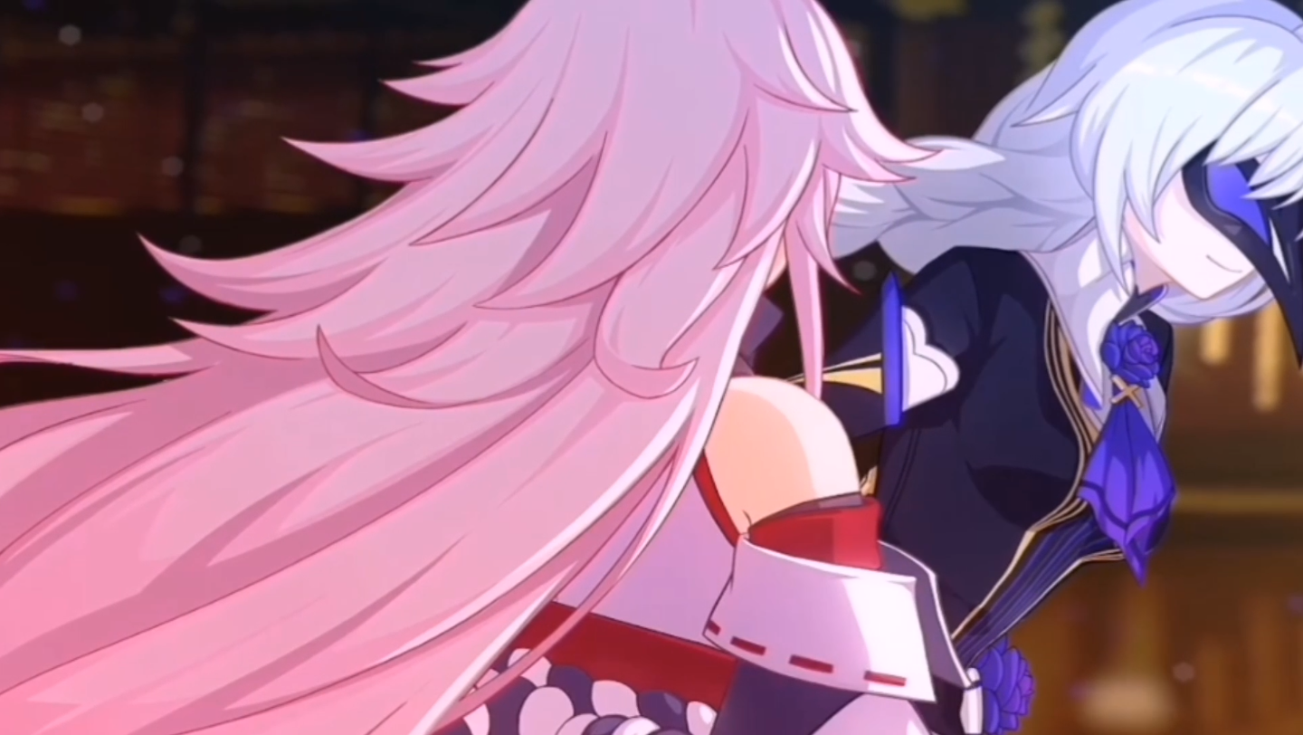 崩坏漂亮的粉色头发