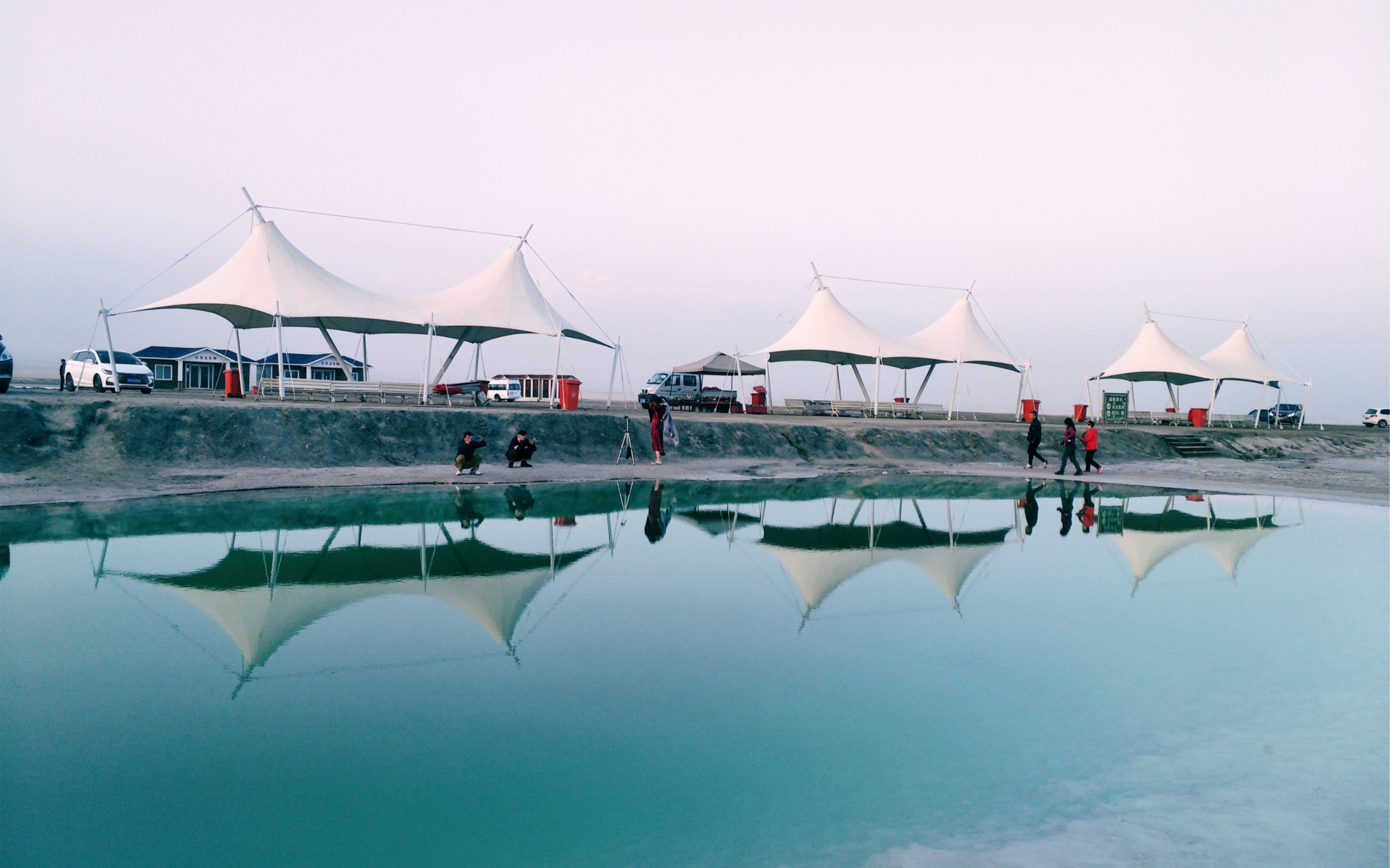 翡翠湖——青海省大柴旦镇