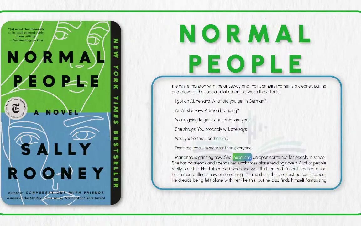 [图]英文配音 Normal People