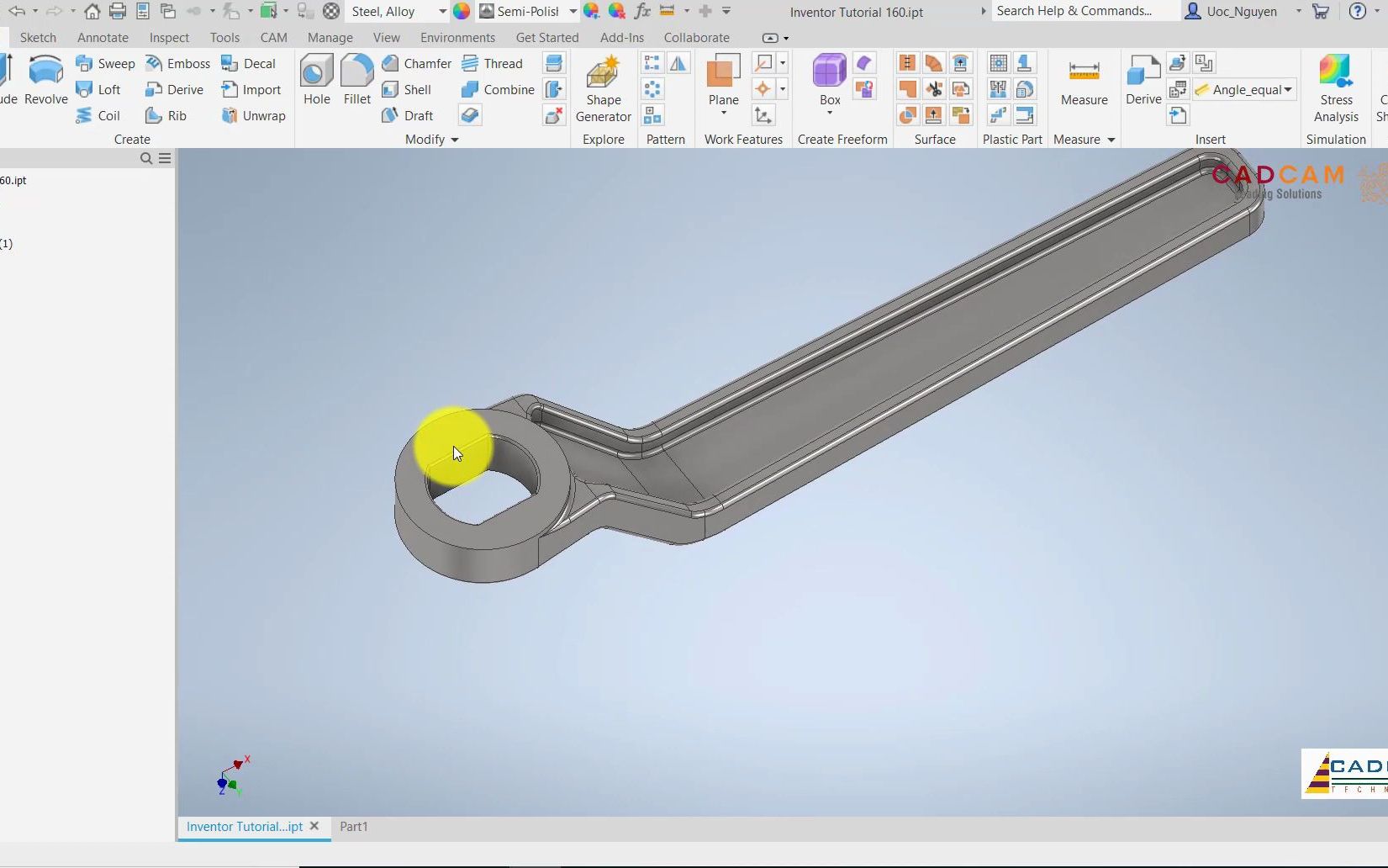 inventor 2020 教程#161| 3d 文字和浮雕