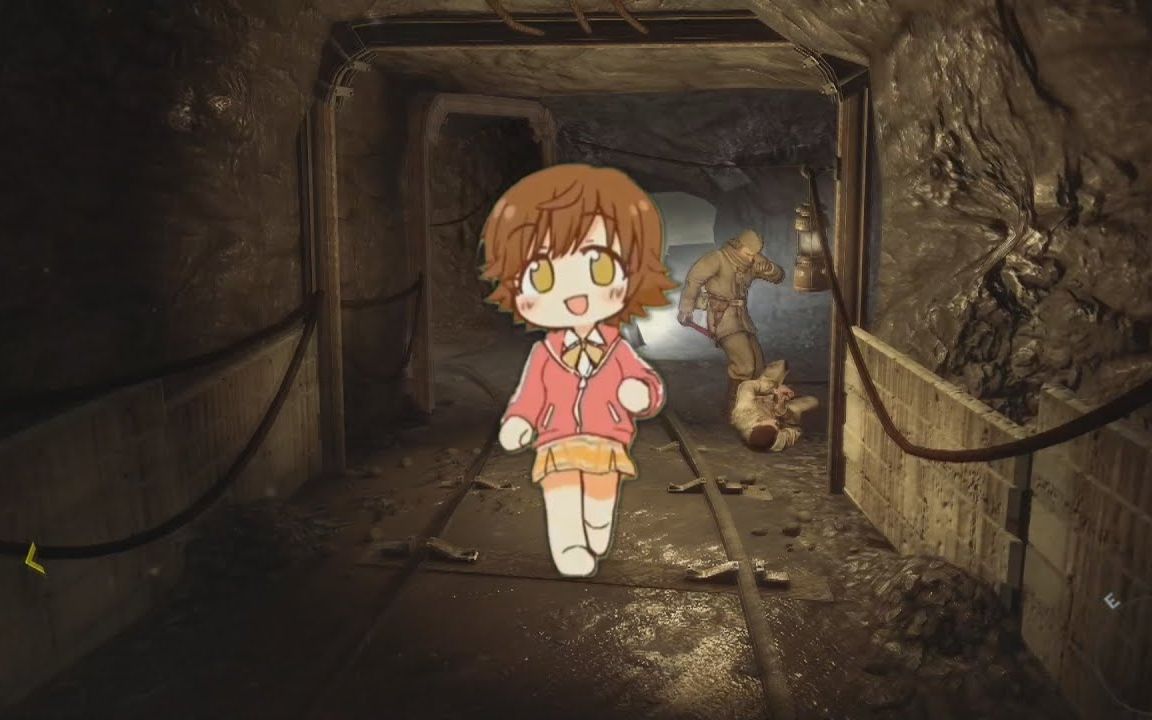 在沃尔库塔散步的本田未央