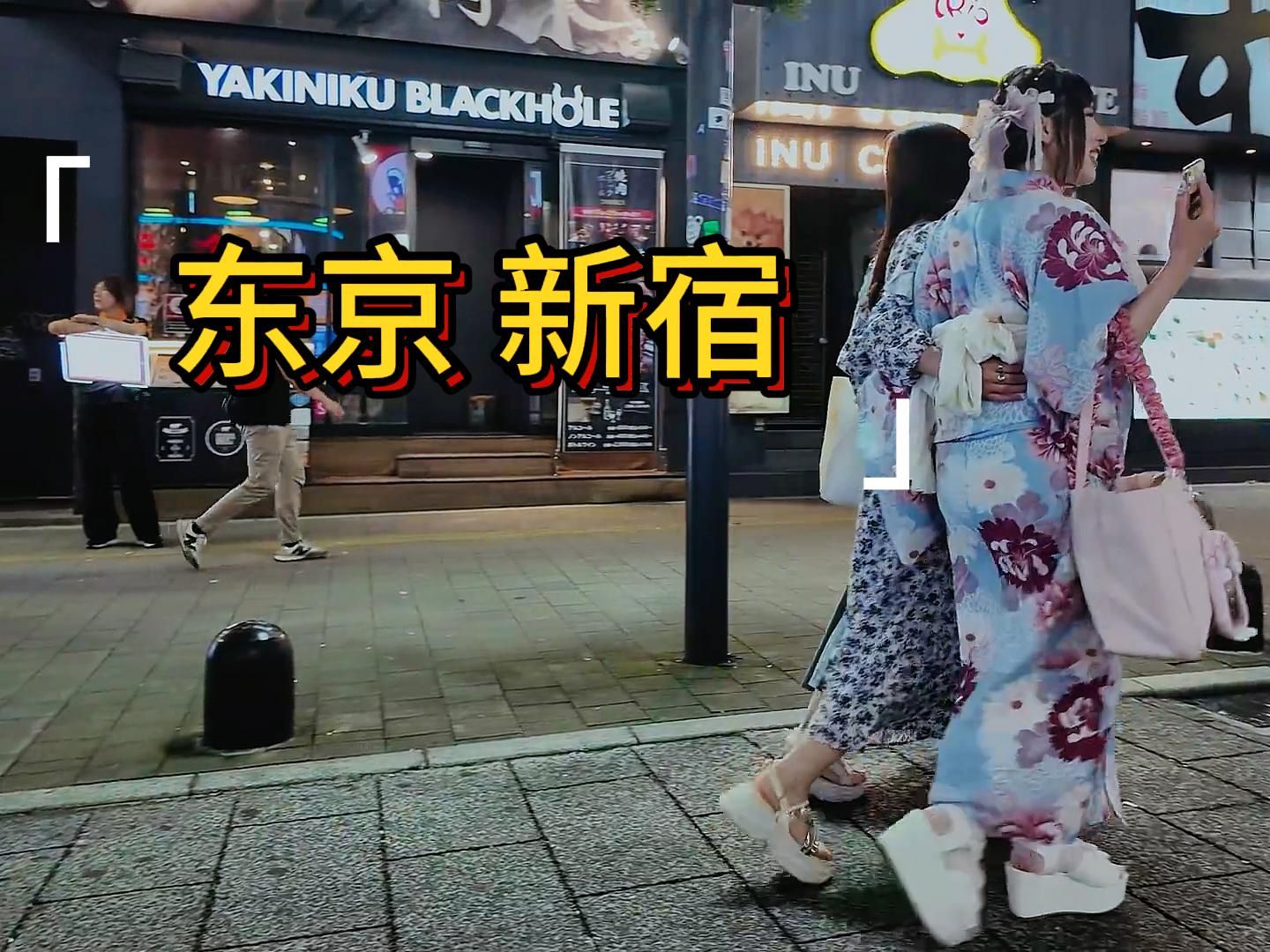 街拍【 东京】 夜游新宿 歌舞伎町