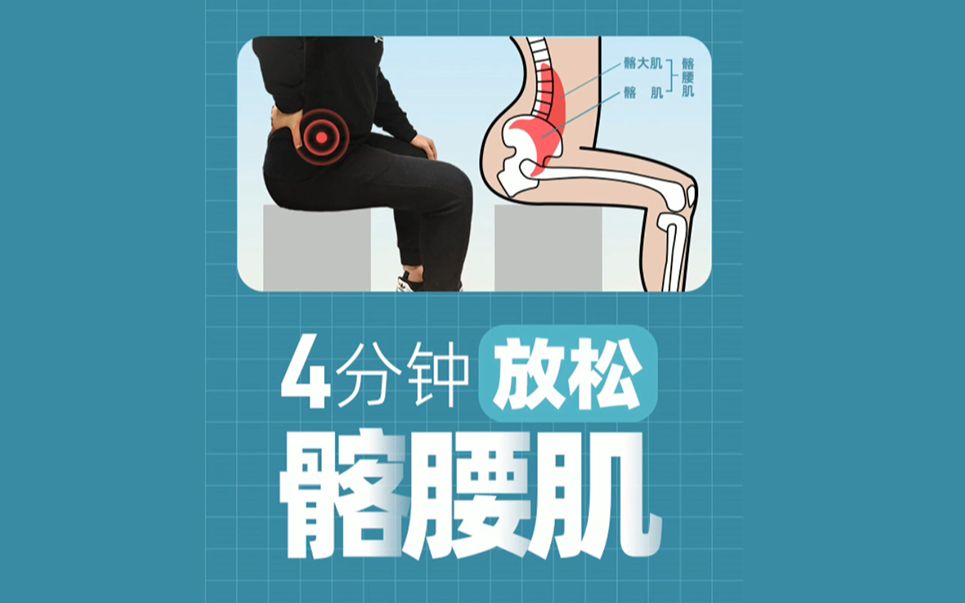 久坐族,你的髂腰肌还好吗?哔哩哔哩bilibili