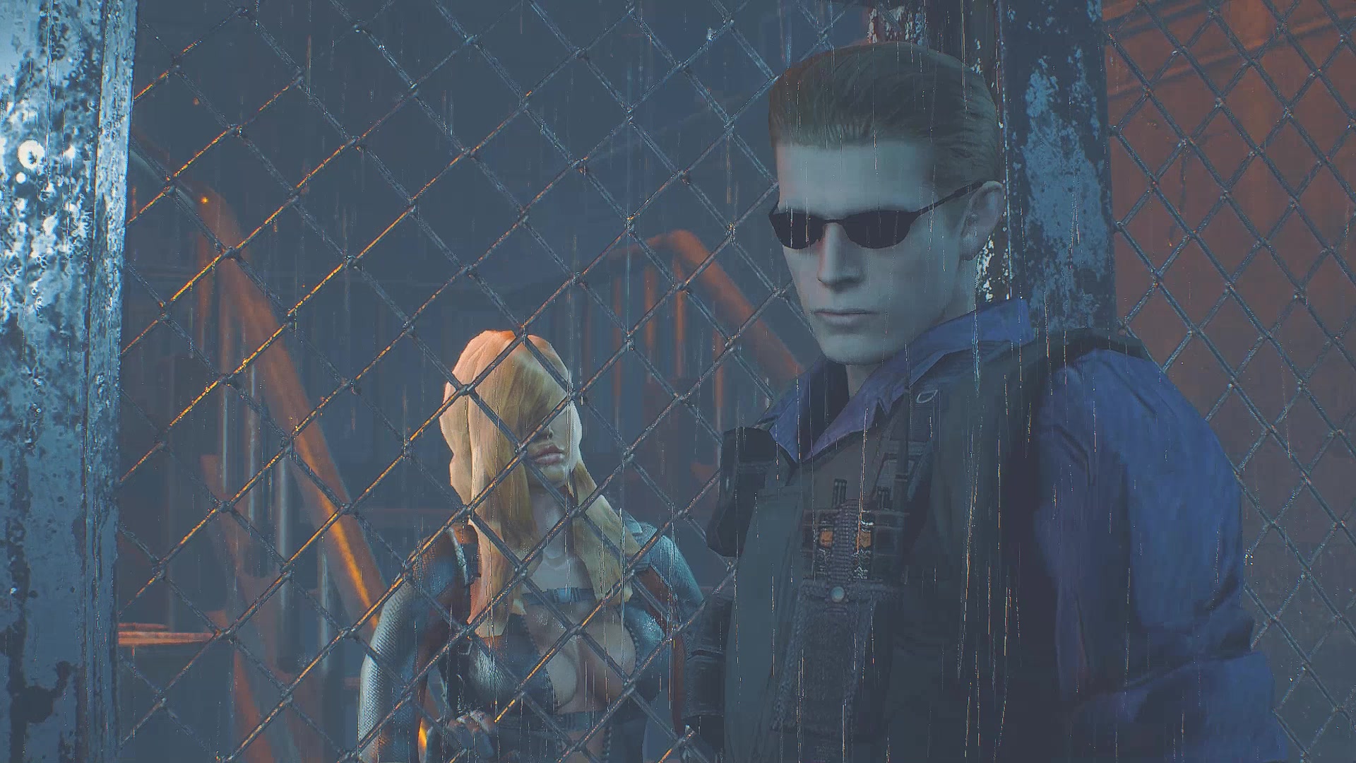 生化危机2重制版stars小队队长威斯克遇见fbc特工瑞秋