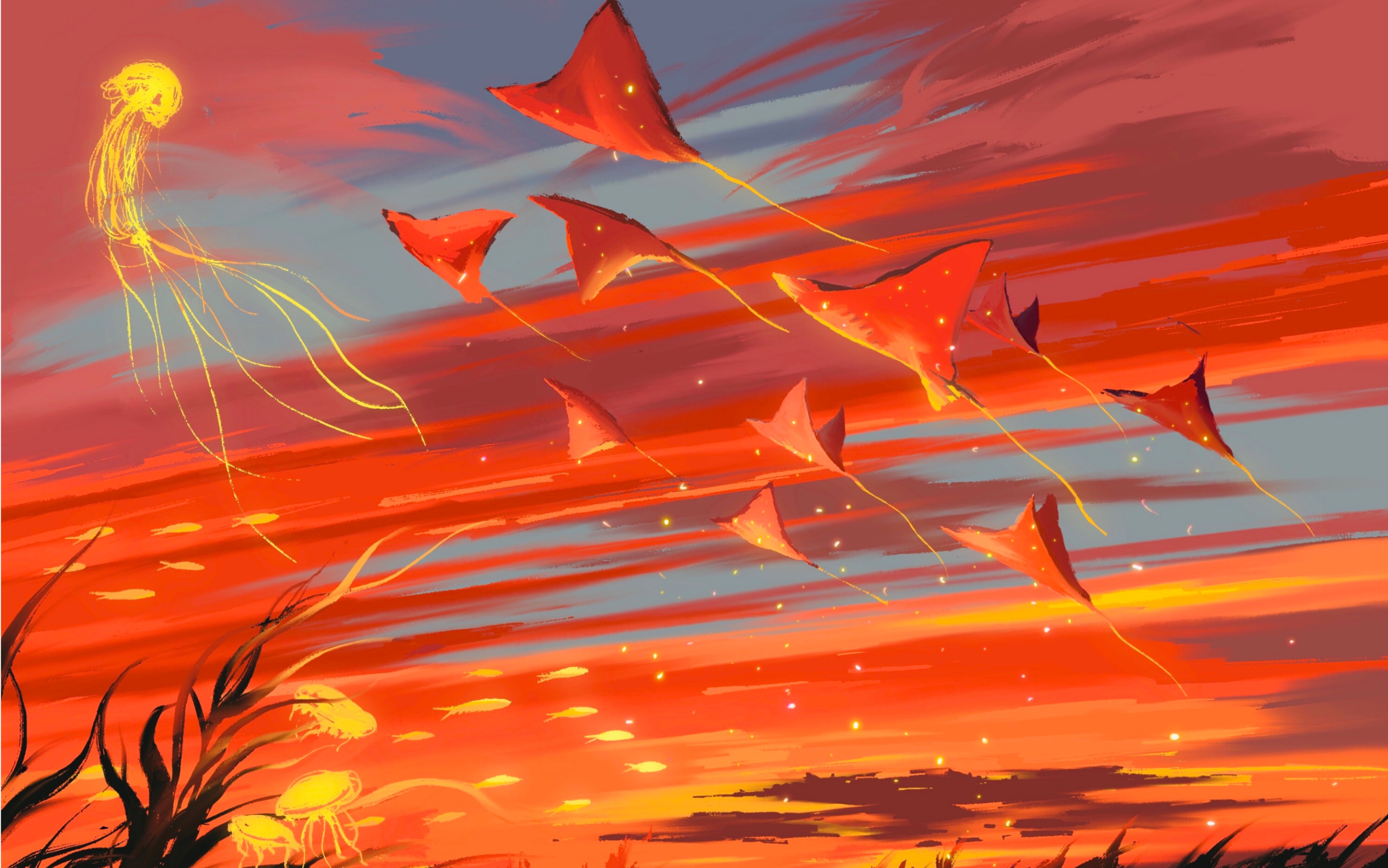 当2d插画拥有了3d世界