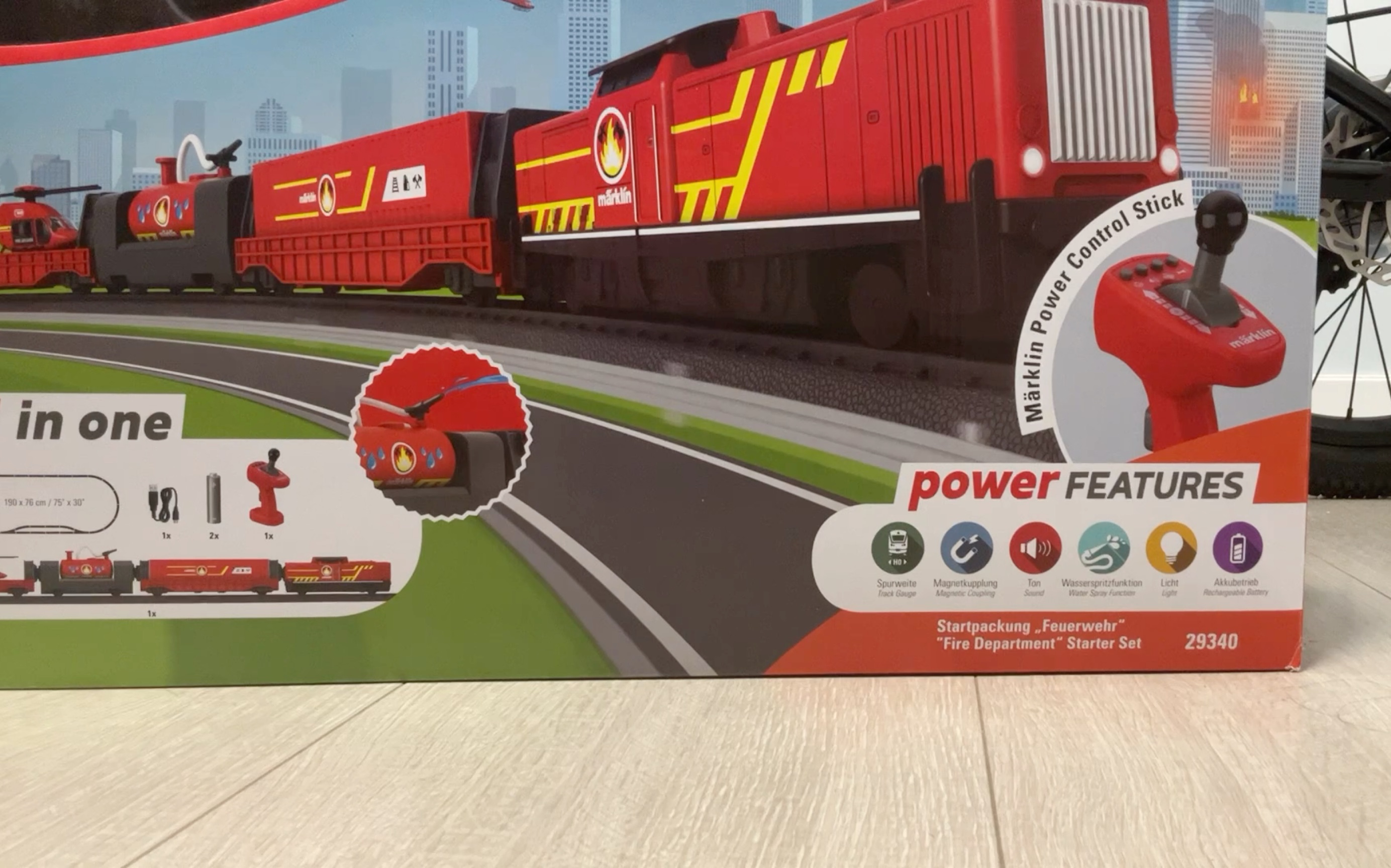 马克林入门级火车模型,开箱 音效测试.