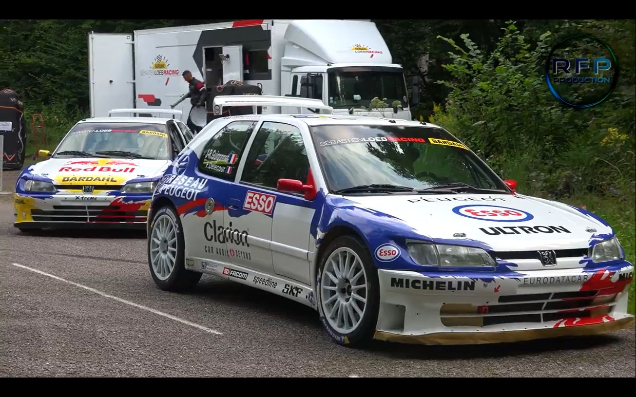 loeb vs 標緻306 maxi拉力賽車_嗶哩嗶哩_bilibili