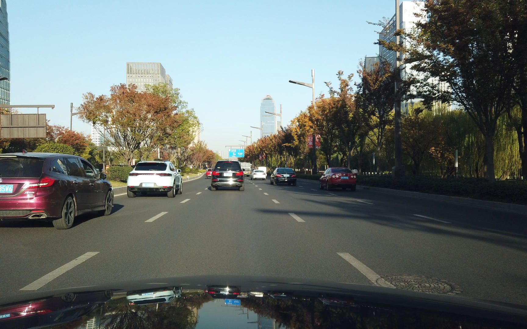 杭州市区驾车 滨江 江南大道