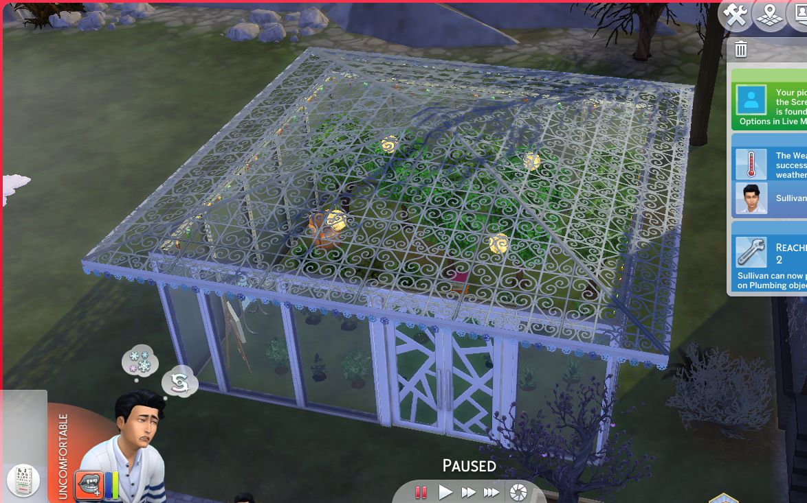 [sullivanharp] 《模拟人生四》sullivanh_63_玻璃花房