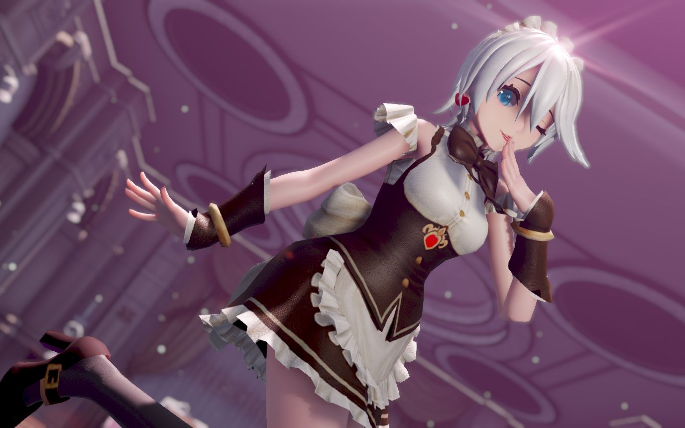 言和mmd小女仆随时待命79drfeelgood79lovemaid改模配布