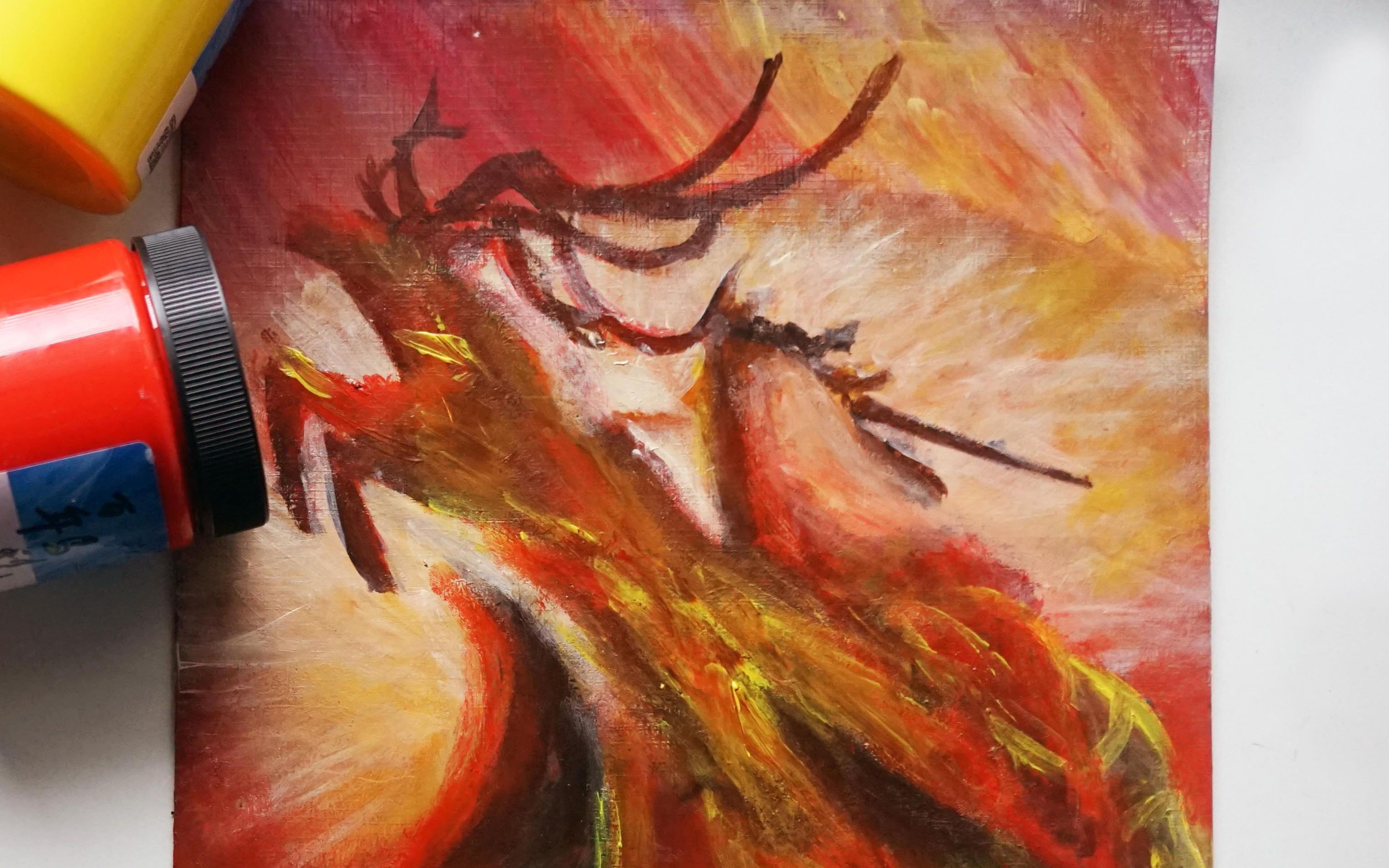 姜子牙电影预热海报还原玄幻手绘