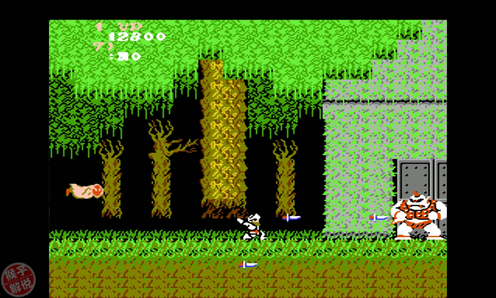 剩饭直播表演fc魔界村第一次见手打通关