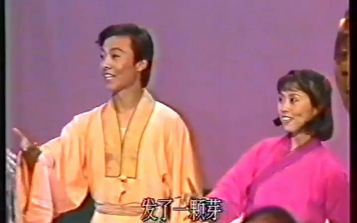 黄梅戏金曲《对花》吴琼张辉1988版哔哩哔哩bilibili