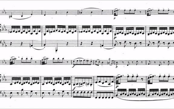 [图]莫扎特降E大调小提琴奏鸣曲K.302 Mozart - Violin Sonata No.19, 降 E Major K.302 Szeryng Haebler