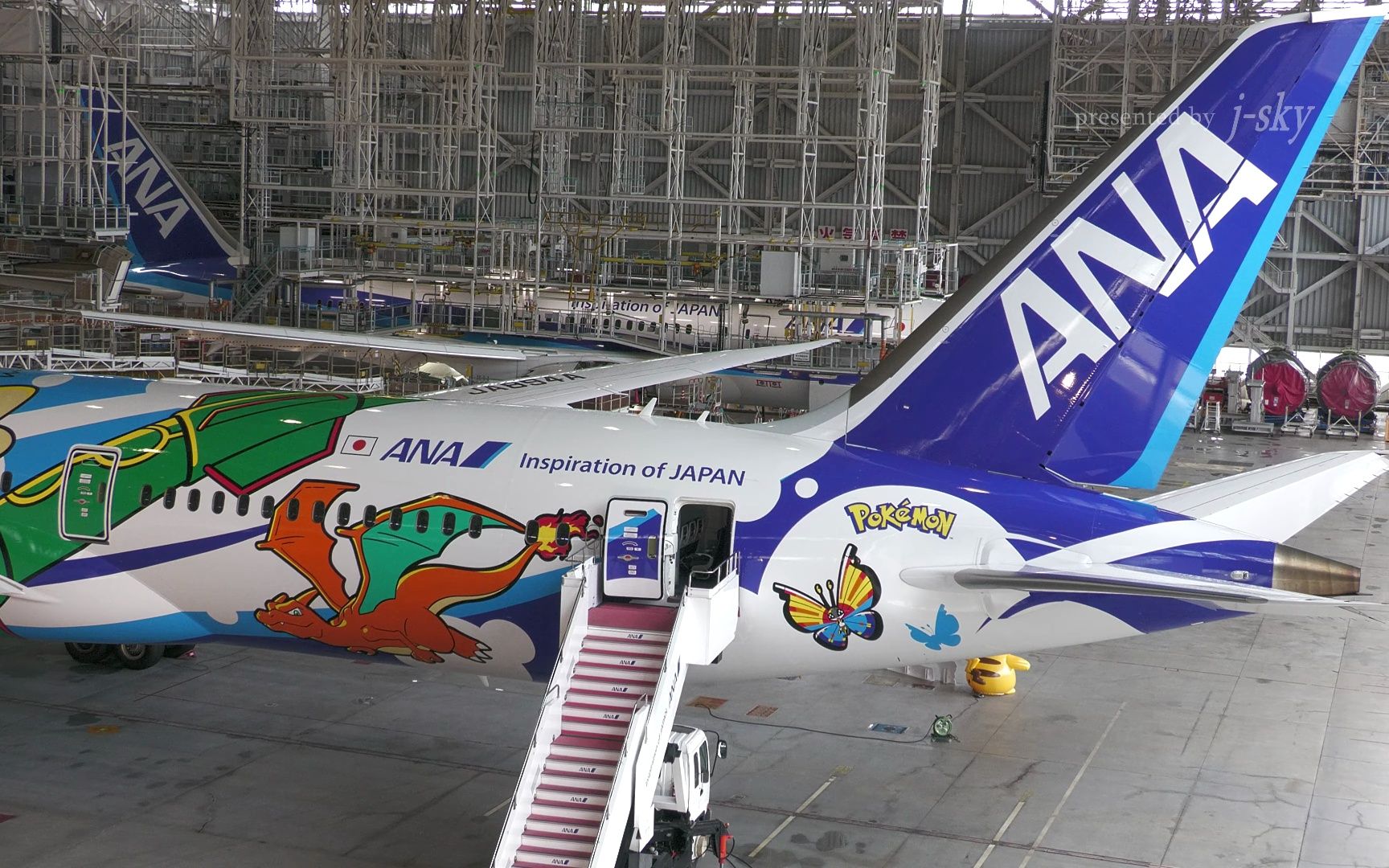 全日空 ana 宝可梦彩绘机 "pikachu jet nh"将在6月4日投入运营